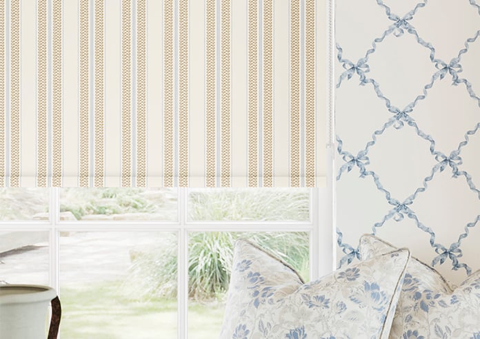 Noble Stripe, Rye - Twist&Fit Roller Blind - Image 5